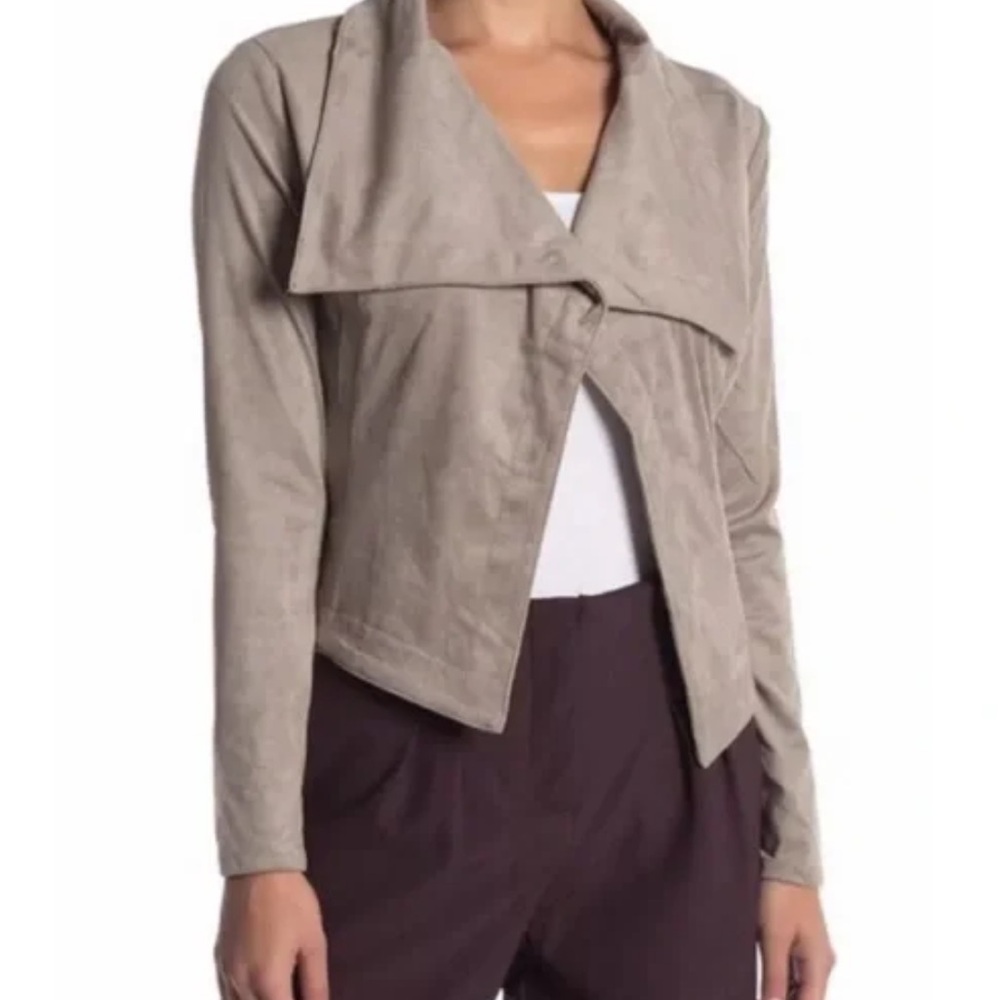 Romeo & Juliet Couture Faux Suede Jacket